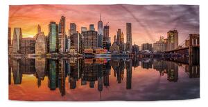 Sablio Ručník New York Západ slunce - 30x50 cm