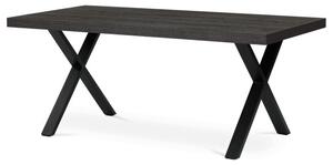 Jídelní stůl HT-R5316 šedý dub / černý