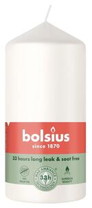 Sviečka Bolsius, 120x58 mm, biela