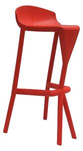 GABER - Barová židle SHIVER - vysoká, červená