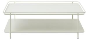 Světle šedý kovový konferenční stolek 55x110 cm Yuba – Unique Furniture