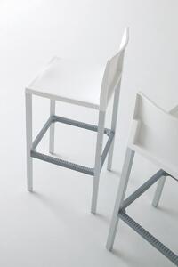 GABER - Barová židle LIBERTY - vysoká, béžová/hliník