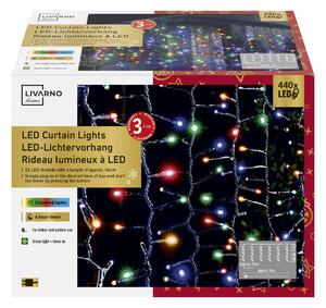 LIVARNO home Světelný LED řetěz (světelný řetěz barevný) (100367609001)