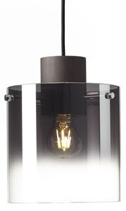 Brilliant - Lustr na lanku BETH 3xE27/60W/230V černá/kouřová