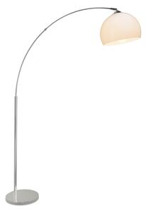 Brilliant - Stojací lampa VESSA 1xE27/60W/230V lesklý chrom/bílá