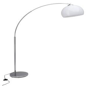 Brilliant - Stojací lampa VESSA 1xE27/60W/230V lesklý chrom/bílá