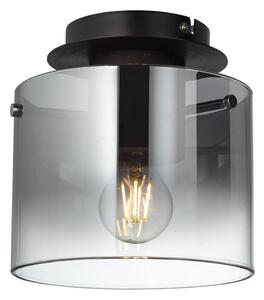 Brilliant - Stropní svítidlo BETH 1xE27/60W/230V pr. 20 cm černá/kouřová