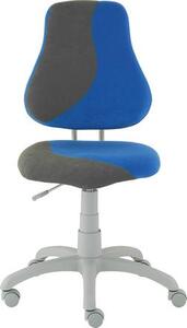 ALBA dětská židle FUXO S-line šedá - sv. modrá