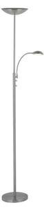 Brilliant - LED Stmívatelná stojací lampa ROSANNA 2xLED/13W/230V matný chrom