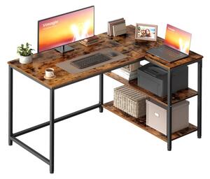 Rohový kancelářský stůl LWD135KD01