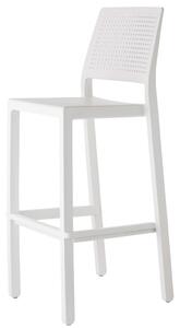 SCAB - Barová židle EMI vysoká - bílá
