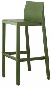 SCAB - Barová židle KATE nízká - zelená