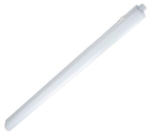 Bílá LED světelná lišta Eckenheim s vypínačem