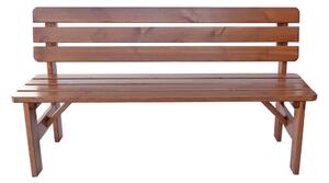 Rojaplast VIKING zahradní lavice dřevěná LAKOVANÁ - 150 cm