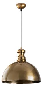 Závěsné svítidlo ve zlaté barvě s kovovým stínidlem ø 40 cm Berceste – Opviq lights