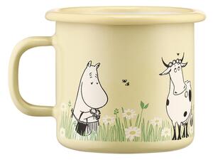 Muurla Hrnek Moomin Meadow 0,25l, smalt / žlutý