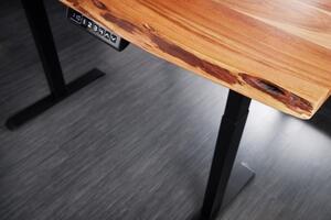 Výškově nastavitelný psací stůl MAMMUT 140 CM masiv akácie Nábytek | Kancelářský nábytek | Stoly