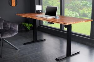 Výškově nastavitelný psací stůl MAMMUT 160 CM masiv akácie Nábytek | Kancelářský nábytek | Stoly