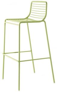 SCAB - Barová židle SUMMER vysoká - zelená