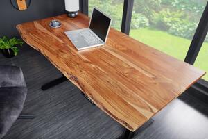 Výškově nastavitelný psací stůl MAMMUT 160 CM masiv akácie Nábytek | Kancelářský nábytek | Stoly