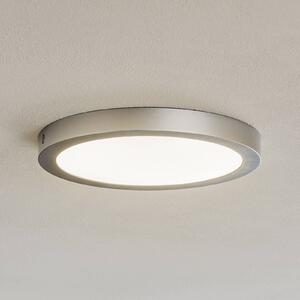 Paulmann Abia LED panel Ø 30 cm 2700K chrom matný, Hliník / šedá / zinek, Obývací pokoj / jídelna, Plast, Moderní