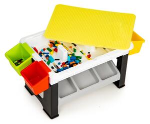 MULTISTORE Stůl na hraní se stohovacími bloky pro děti