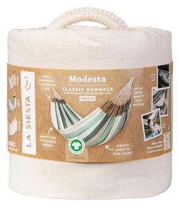 La Siesta MODESTA KINGSIZE MONO - elegantní houpací síť vyrobena z měkké organické bavlny