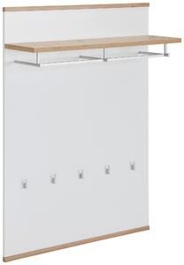 ŠATNÍ PANEL, bílá, dub artisan, 85/119/28 cm Xora - Šatní panely