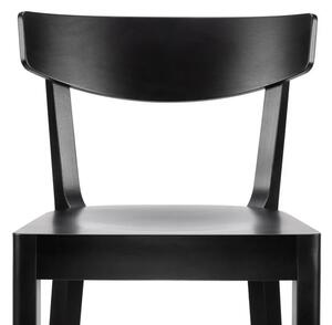 TON - Barová židle PRAG s opěrákem