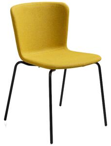 MIDJ - Židle CALLA s čalouněným sedákem