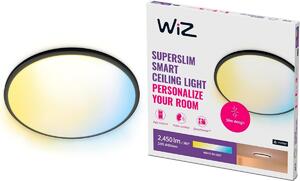 WiZ Tunable 8719514554955 SuperSlim přisazené stropní svítidlo LED 22W | 2450lm | 2700-6500K - černá