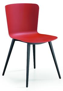 MIDJ - Plastová židle CALLA s kovovou podnoží II