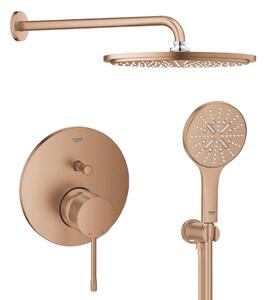 Sada hlavová sprchá s ramenem Grohe Rainshower 26066DL0, vanová baterie Grohe Essence 24058DL1, 26574DL0, 26658DL0, 28388DA1