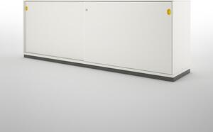 DIEFFEBI - Skříňka PRIMO s posuvnými dveřmi, 160x45x72 cm