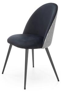 Jídelní židle SCK-478 černá/bílá