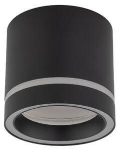 TK Lighting 4351 - Stropní bodové svítidlo Jet 1xGX53, Ø85, černá