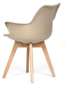 Jídelní židle KATRINA buk/cappuccino