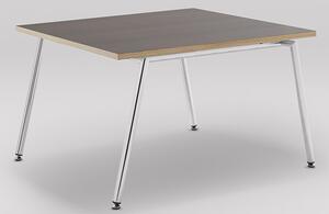 MARBET STYLE - Konferenční stolek FIN M s chromovou podnoží - 70x70 cm