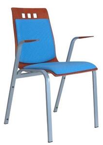 ALBA - Židle BERNI čalouněná s područkami