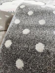 Vopi | Dětský koberec Smart Kids 22604 grey - 140 x 200 cm