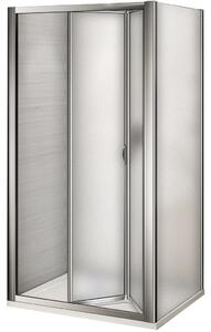 WellMall WRITE COMBI 100x80 Grape Sprchový kout se zalamovacími dveřmi 8595703849176