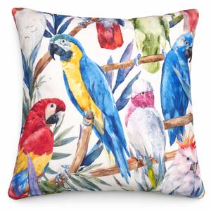 Dekorační polštář Tropical Parrots Vzhled: Papoušek 2