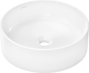 Hansgrohe Xuniva S umyvadlo na desku 400/400 bez otvoru pro baterii a přepadu, bílá 60164450