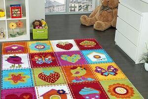 Vopi | Dětský koberec Sanat Kids 1106 - 133 x 190 cm - VÝPRODEJ za bezkonkurenční cenu