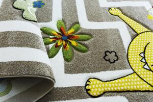Vopi | Dětský koberec Smart Kids 22303 beige - 160 x 230 cm