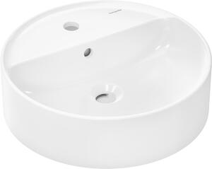 Hansgrohe Xuniva S umyvadlo na desku 450/450 s otvorem pro baterii a přepadem, bílá 60169450