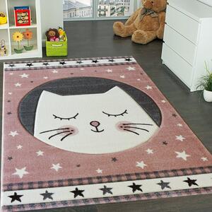 Vopi | Dětský koberec Smart Kids 22412 pink - 120 x 180 cm