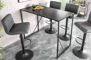 Invicta interior Barový stůl Slim Line 120cm černý 43310