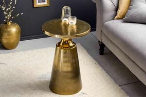 Invicta interior Odkládací stolek Abstract 40cm zlatá s patinou 43231