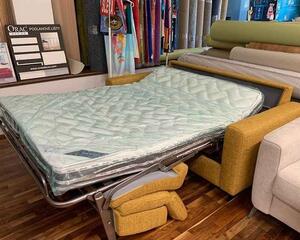 OLIVER EXPRES - 3-místná rozkládací pohovka, sedačka s postelí 140x197 cm